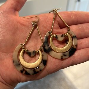 Tortoise Dangle Earrings